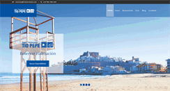 Desktop Screenshot of hotelrestaurantetiopepe.com